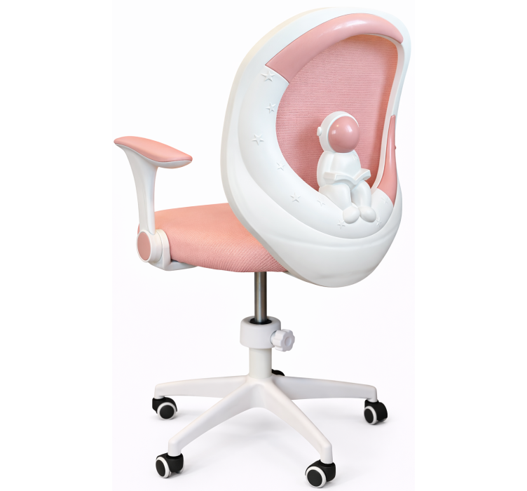 Крісло обертове дитяче PERFECT KIDS ASTRONAUT PINK6